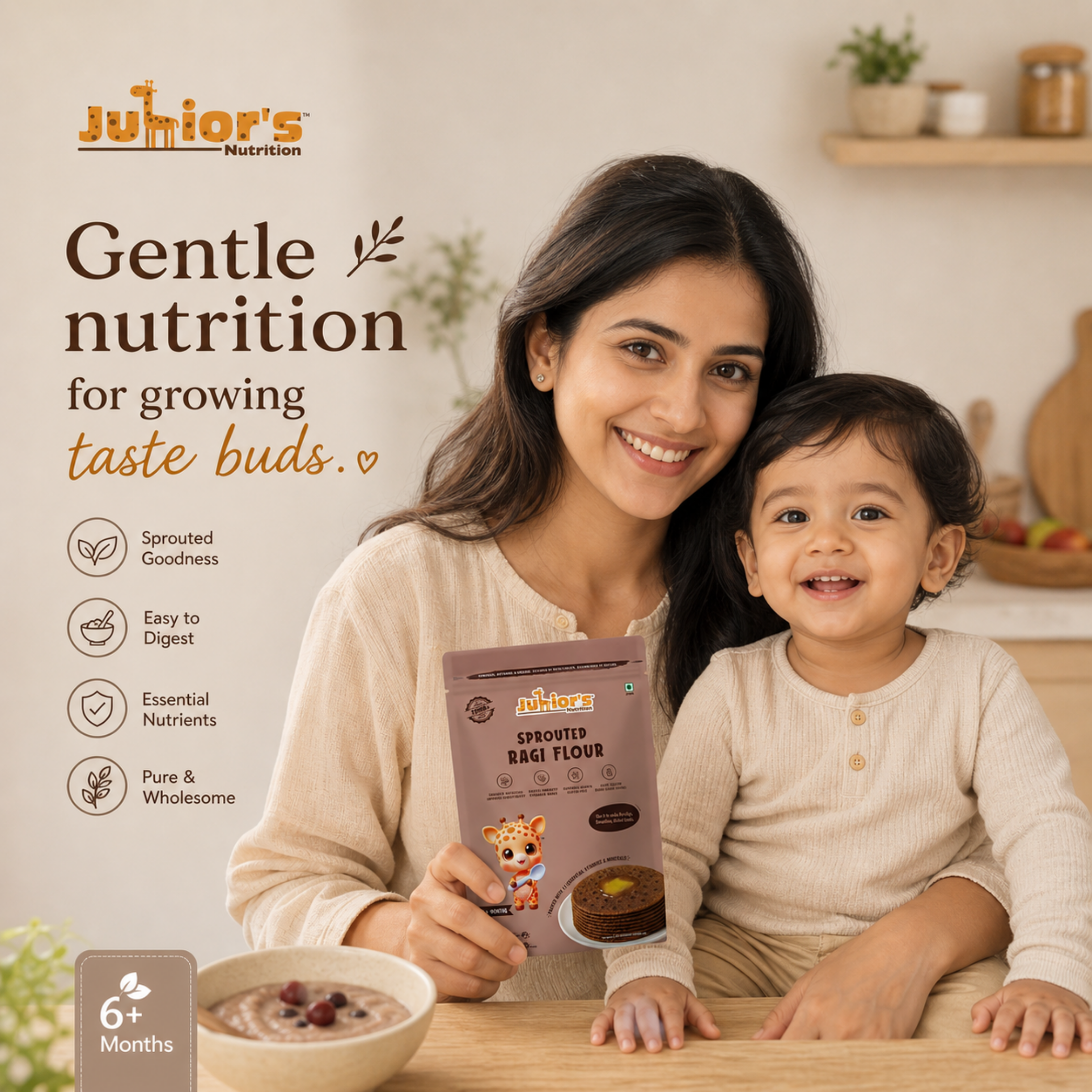 SPROUTED RAGI FLOUR